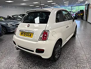 Used 2015 Fiat 500 S White - Interior and Exterior details 10