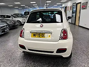 Used 2015 Fiat 500 S White - Interior and Exterior details 11