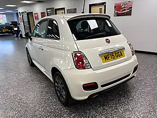 Used 2015 Fiat 500 S White - Interior and Exterior details 13