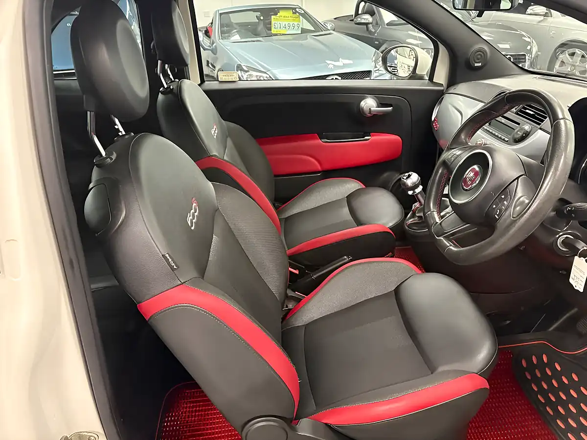 Used 2015 Fiat 500 S White - Interior and Exterior details 19