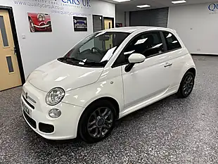 Used 2015 Fiat 500 S White - Interior and Exterior details 4