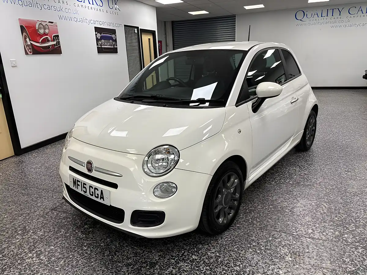 Used 2015 Fiat 500 S White - Interior and Exterior details 5