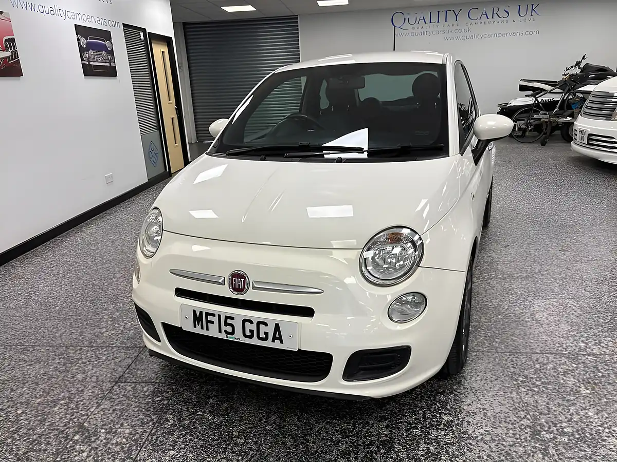 Used 2015 Fiat 500 S White - Interior and Exterior details 6