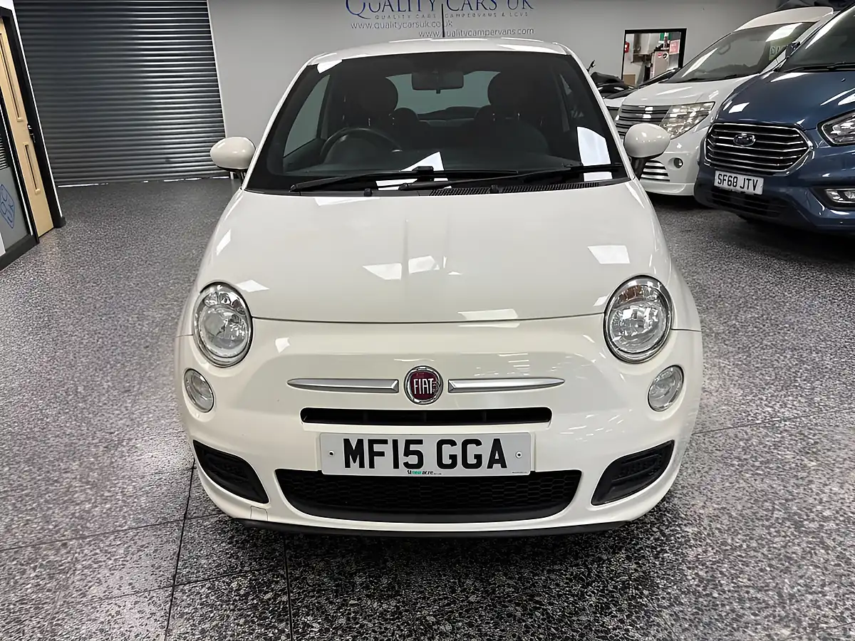 Used 2015 Fiat 500 S White - Interior and Exterior details 7