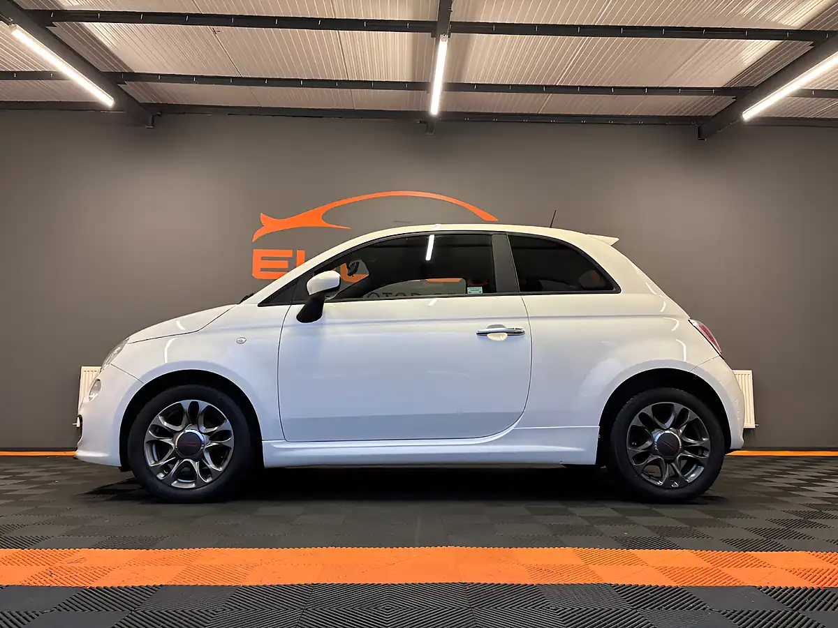 Used 2015 Fiat 500 S White - Interior and Exterior details 2