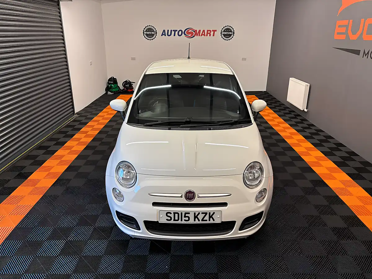 Used 2015 Fiat 500 S White - Interior and Exterior details 10