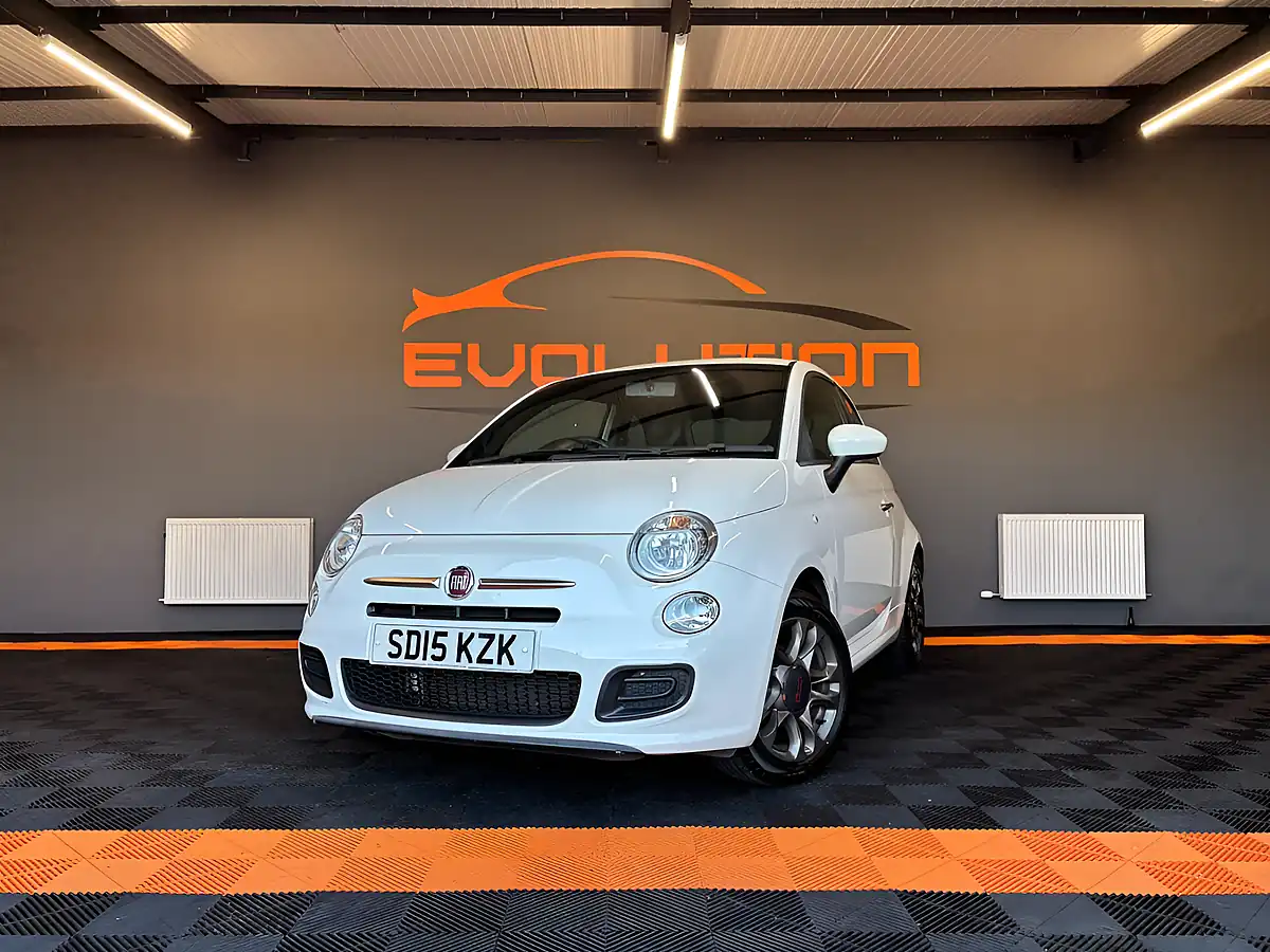 Used 2015 Fiat 500 S White - Interior and Exterior details 6