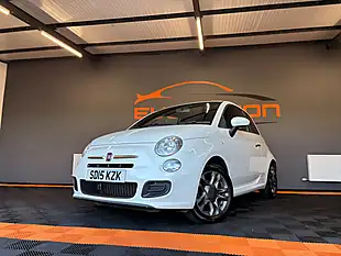 Used 2015 Fiat 500 S White - Interior and Exterior details 7