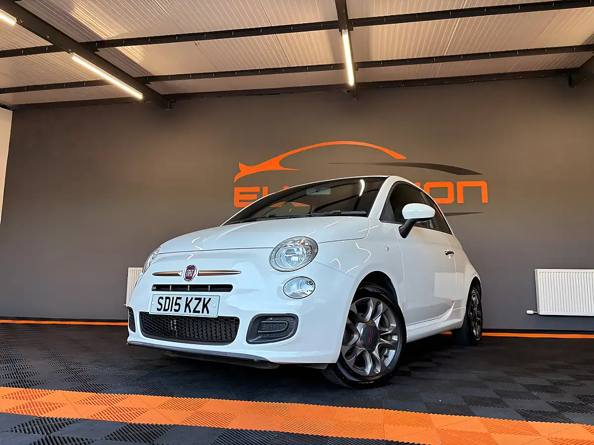 Used 2015 Fiat 500 S White - Interior and Exterior details 7