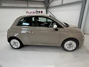 Used 2015 Fiat 500 Vintage 57 Brown - Interior and Exterior details 3