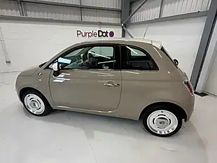 Used 2015 Fiat 500 Vintage 57 Brown - Interior and Exterior details 7