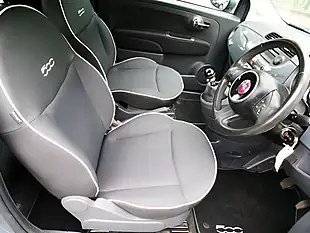 Used 2015 Fiat 500c Lounge Grey - Interior and Exterior details 10