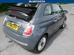Used 2015 Fiat 500c Lounge Grey - Interior and Exterior details 4