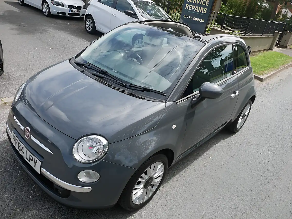 Used 2015 Fiat 500c Lounge Grey - Interior and Exterior details 6