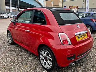 Used 2015 Fiat 500C S Red - Interior and Exterior details 15
