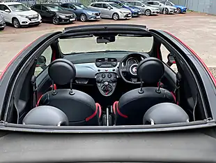 Used 2015 Fiat 500C S Red - Interior and Exterior details 9