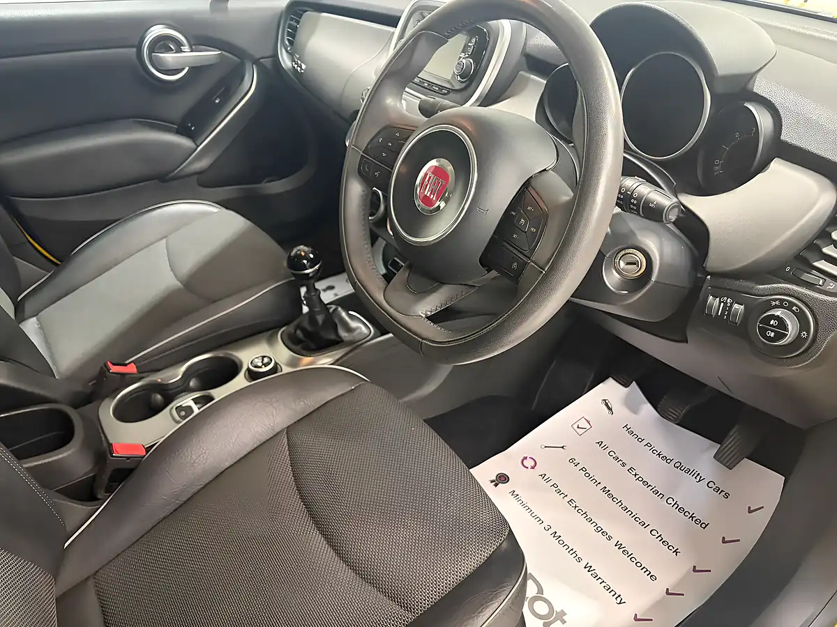 Used 2015 Fiat 500X Cross Amalfi Yellow - Interior and Exterior details 16