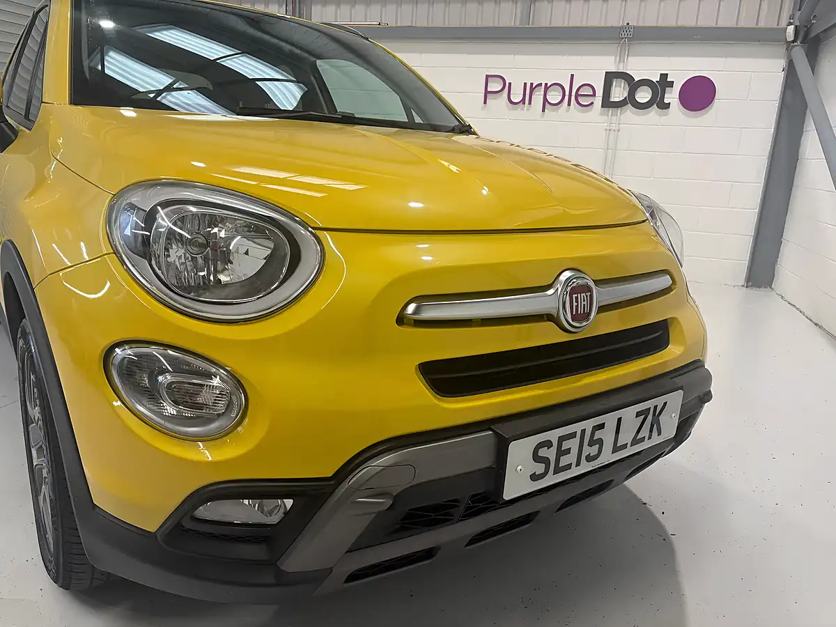 Used 2015 Fiat 500X Cross Amalfi Yellow - Interior and Exterior details 9