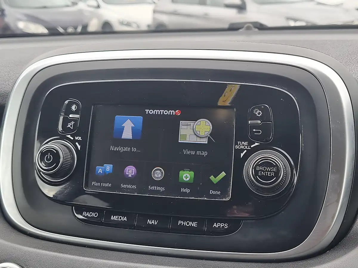 Used 2015 Fiat 500X Cross Plus Blue - Interior and Exterior details 10
