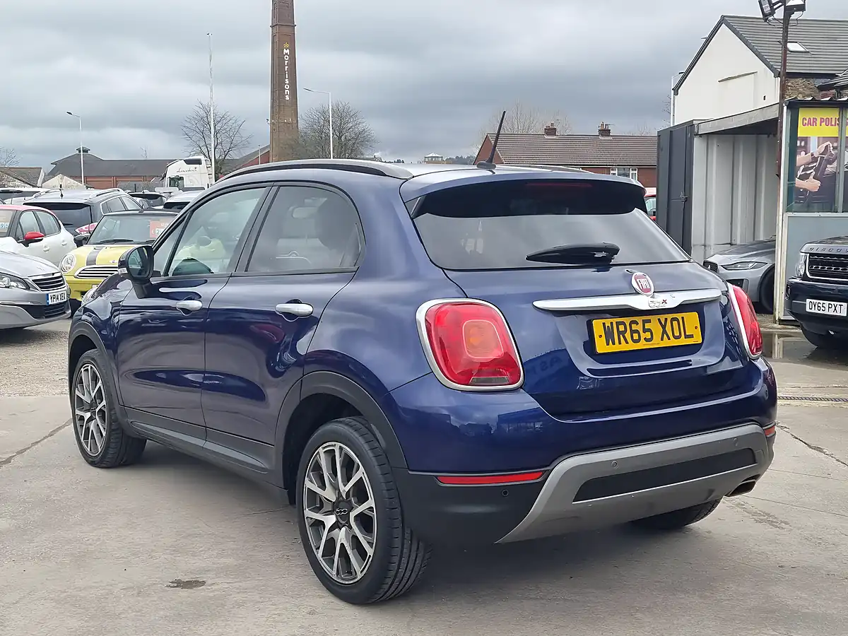 Used 2015 Fiat 500X Cross Plus Blue - Interior and Exterior details 11