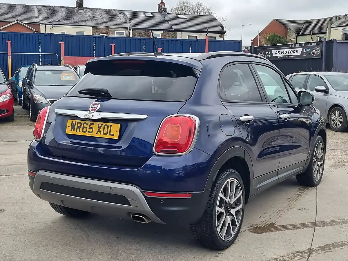 Used 2015 Fiat 500X Cross Plus Blue - Interior and Exterior details 13
