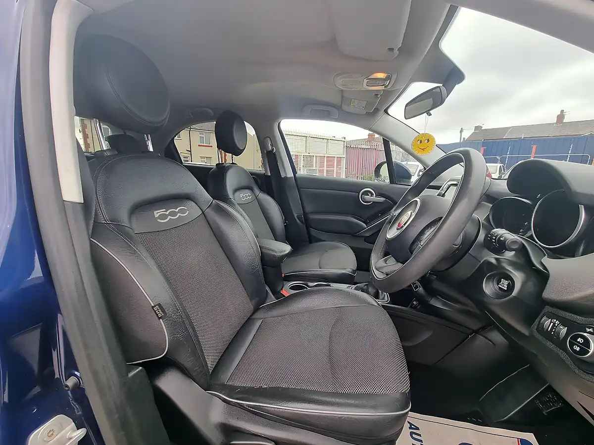 Used 2015 Fiat 500X Cross Plus Blue - Interior and Exterior details 5
