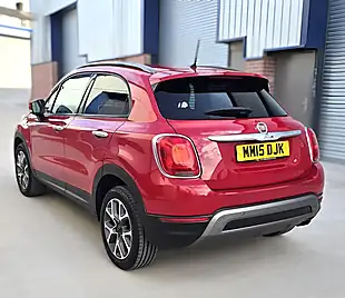 Used 2015 Fiat 500X Cross Red - Interior and Exterior details 6