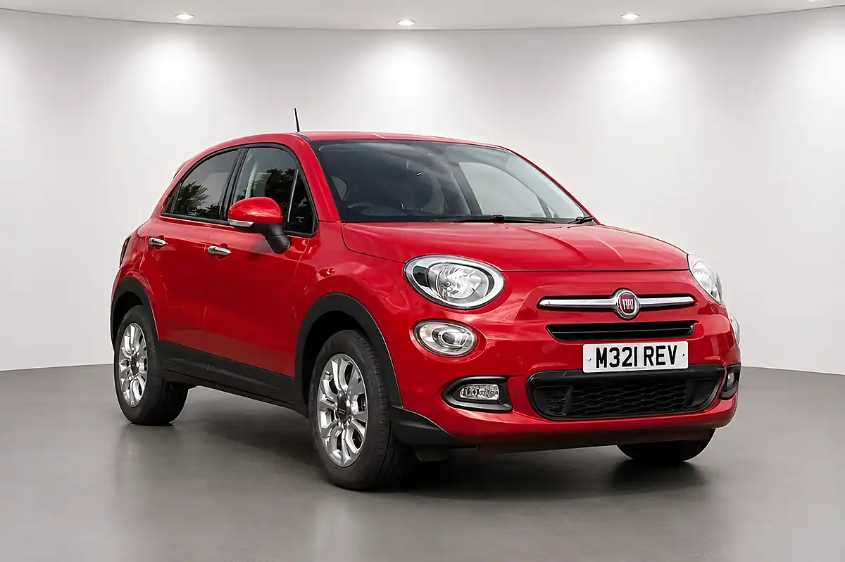 Used 2015 Fiat 500X Pop Star Red - Front View