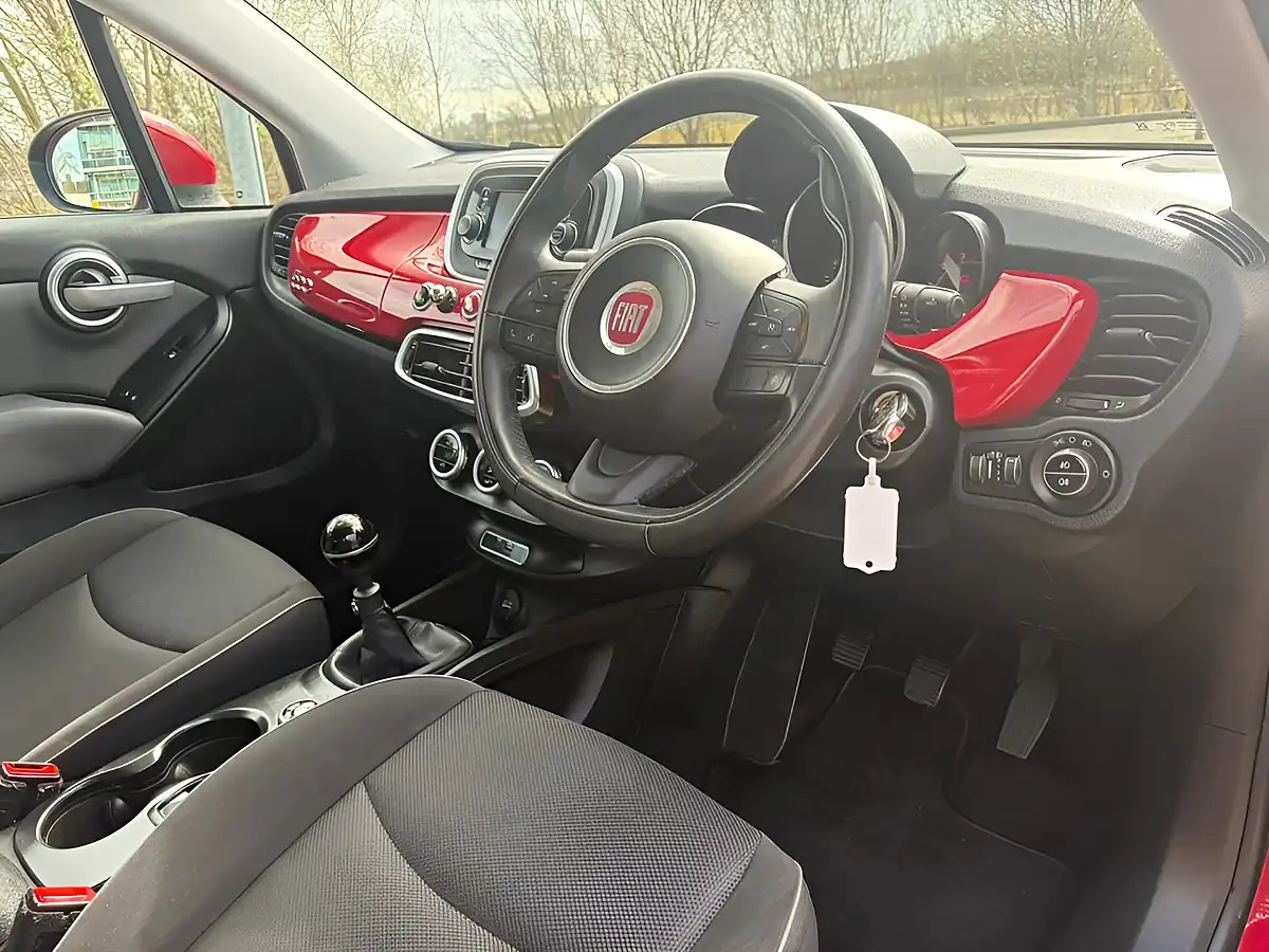 Used 2015 Fiat 500X Red - Interior and Exterior details 13