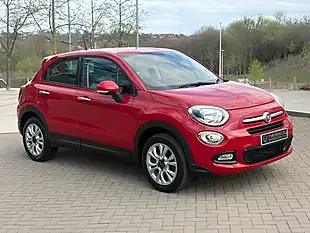 Used 2015 Fiat 500X Red - Interior and Exterior details 2
