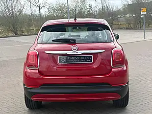 Used 2015 Fiat 500X Red - Interior and Exterior details 4