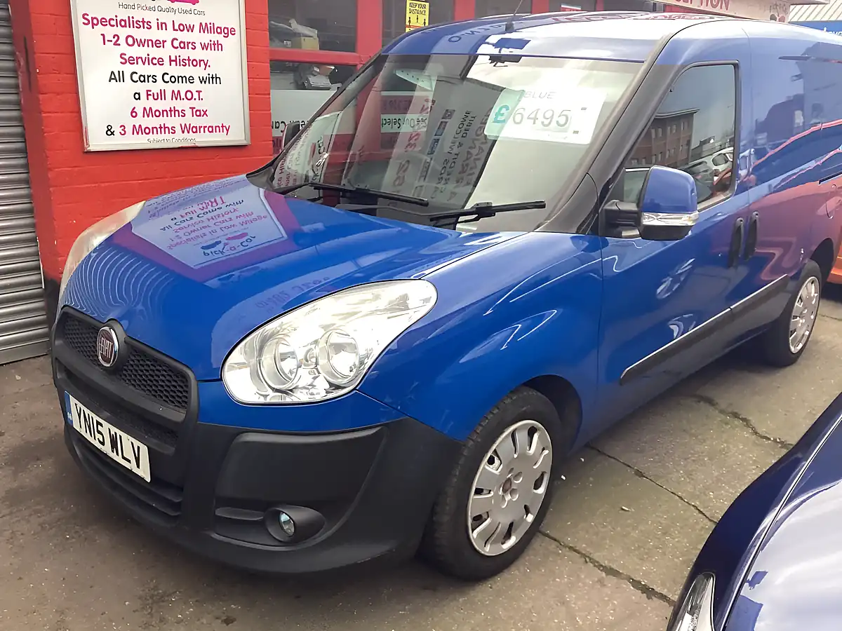 Used 2015 Fiat Doblo Sx Blue - Interior and Exterior details 4