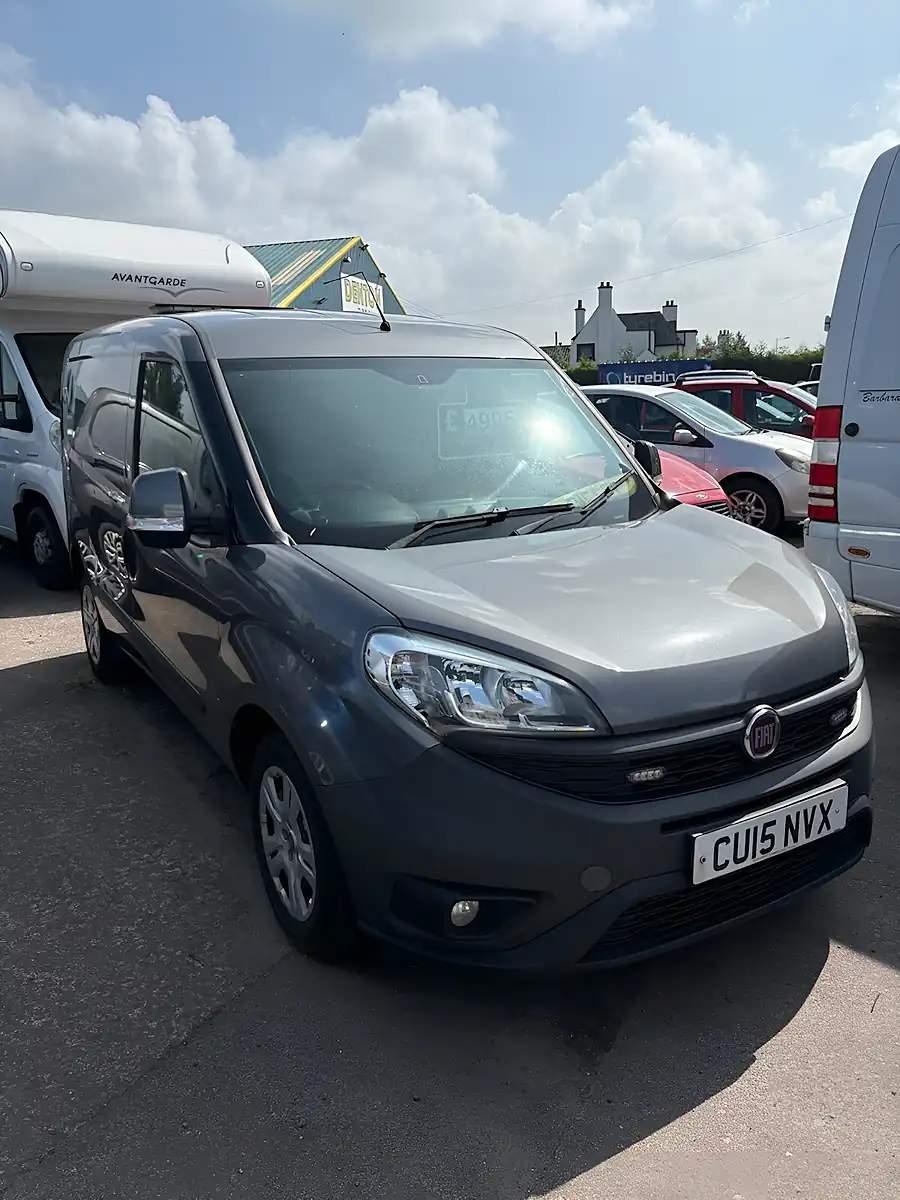 Used 2015 Fiat Doblo Sx Tecnico Grey - Interior and Exterior details 2