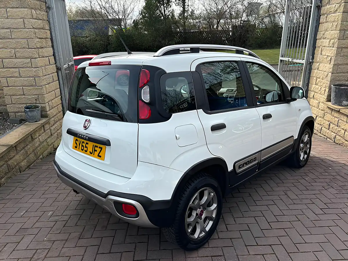 Used 2015 Fiat Panda Cross White - Interior and Exterior details 10