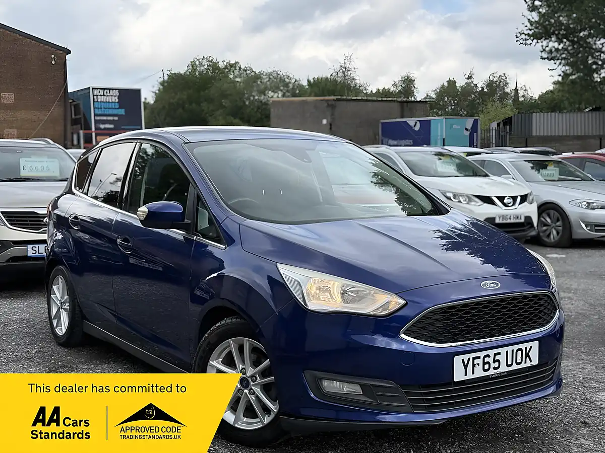 Used 2015 Ford C-Max Zetec Blue - Front View