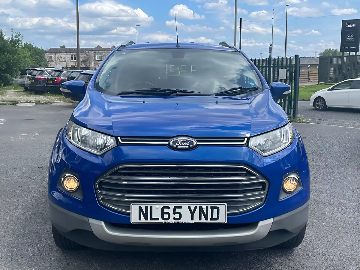 Used 2015 Ford Ecosport Titanium Blue - Front View