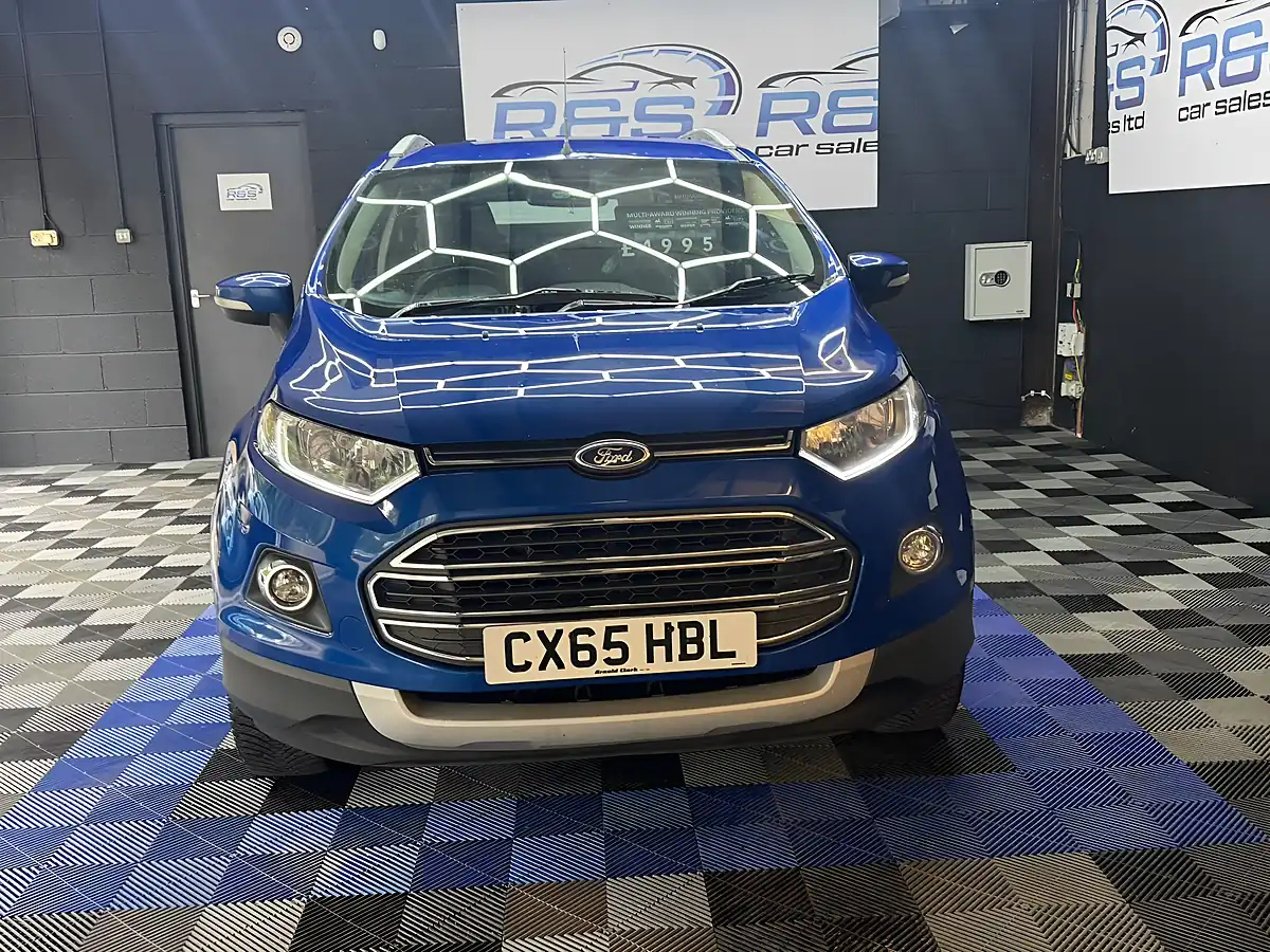 Used 2015 Ford Ecosport Titanium Blue - Interior and Exterior details 3