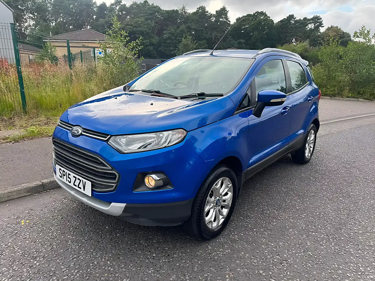 Used 2015 Ford Ecosport Titanium Blue - Interior and Exterior details 3