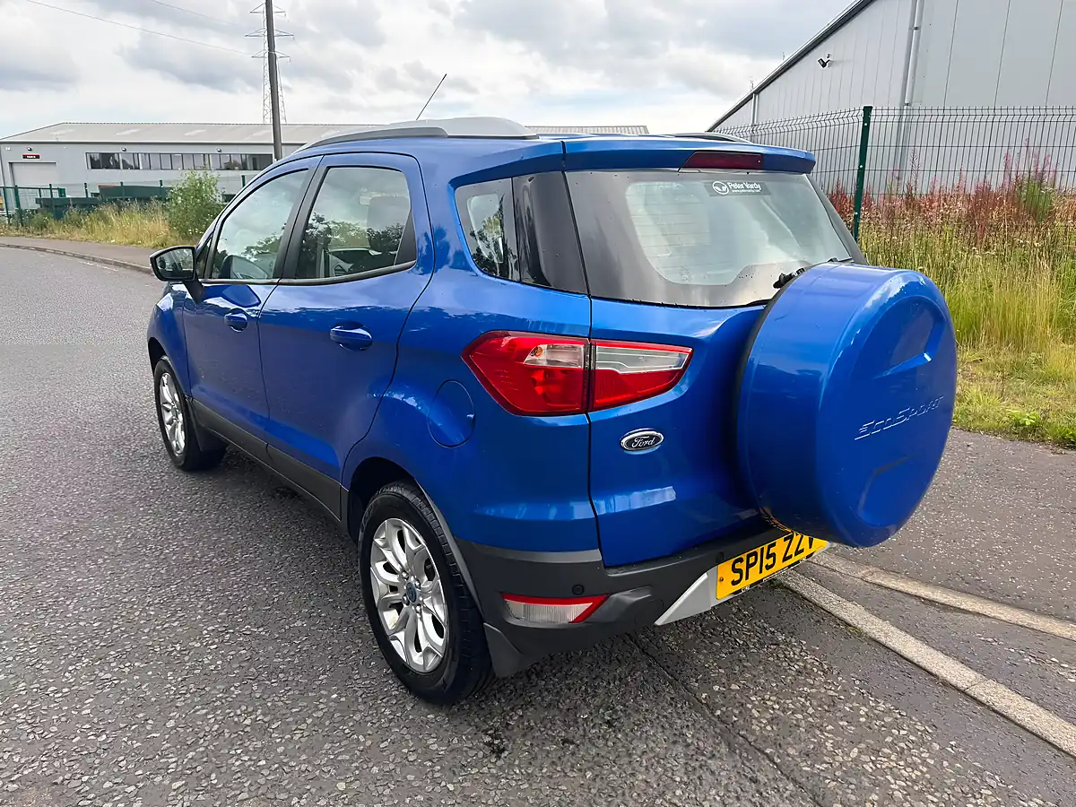 Used 2015 Ford Ecosport Titanium Blue - Interior and Exterior details 9