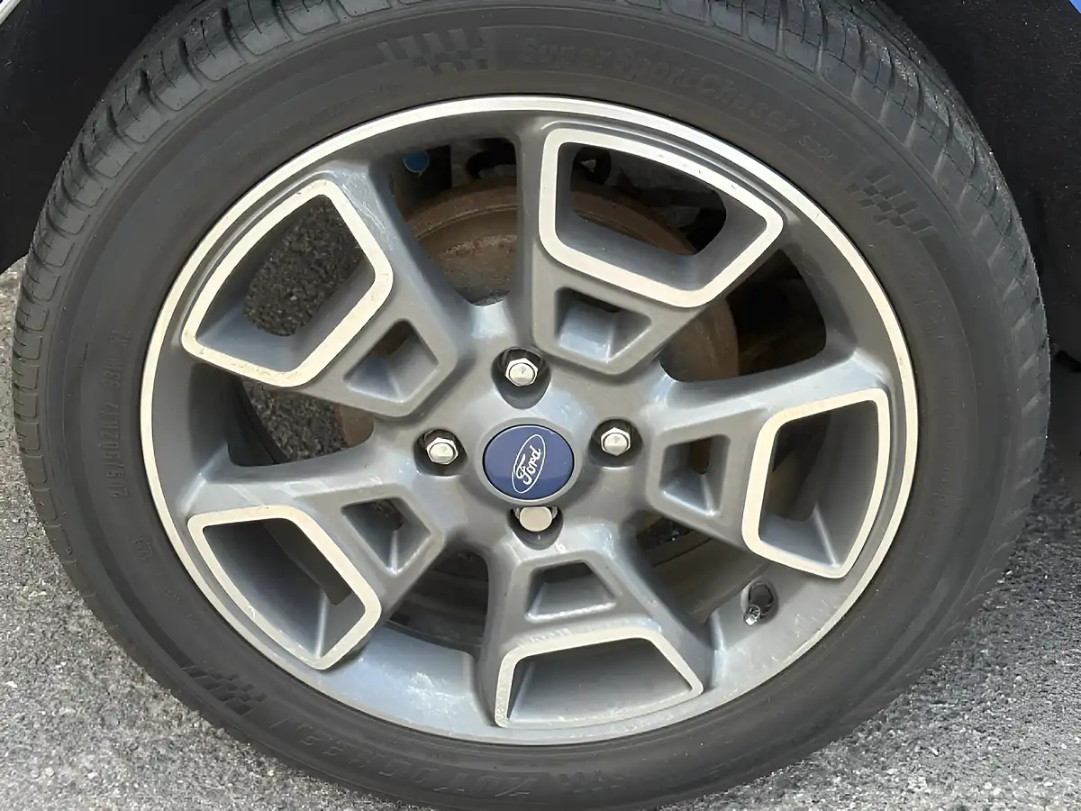 Used 2015 Ford Ecosport Titanium Blue - Front View