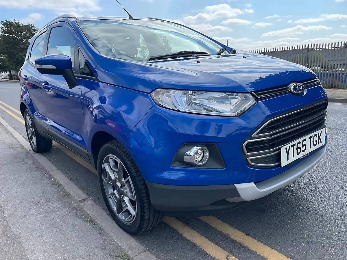 Used 2015 Ford Ecosport Titanium Blue - Interior and Exterior details 3