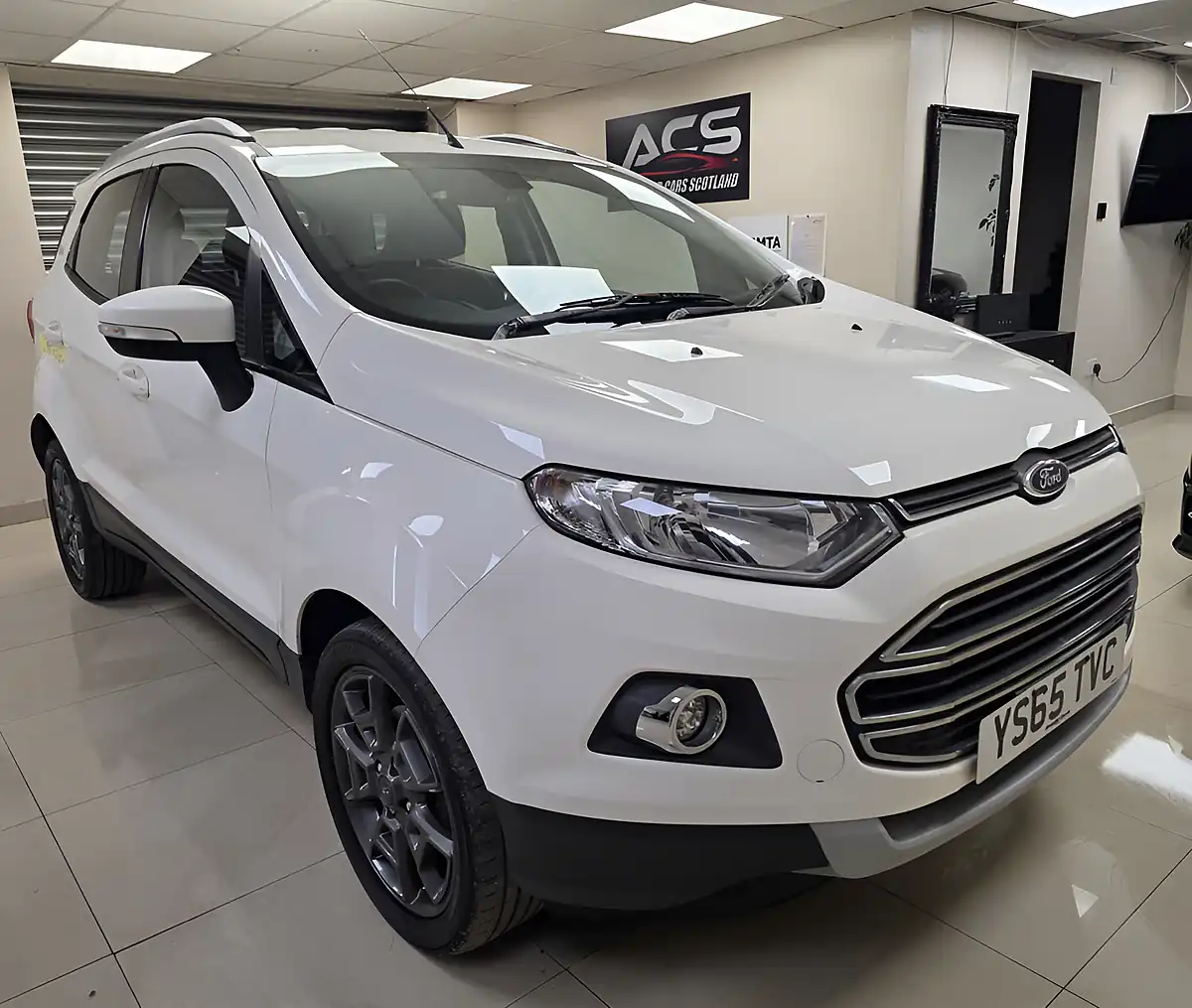 Used 2015 Ford Ecosport Titanium White - Front View