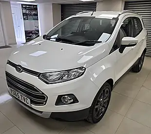 Used 2015 Ford Ecosport Titanium White - Interior and Exterior details 2