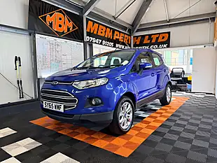 Used 2015 Ford Ecosport Zetec Blue - Interior and Exterior details 3