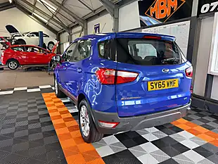 Used 2015 Ford Ecosport Zetec Blue - Interior and Exterior details 4