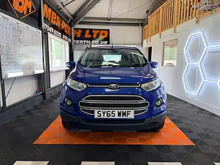 Used 2015 Ford Ecosport Zetec Blue - Interior and Exterior details 9