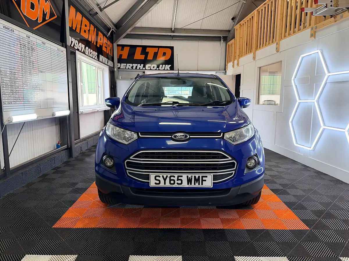 Used 2015 Ford Ecosport Zetec Blue - Interior and Exterior details 9