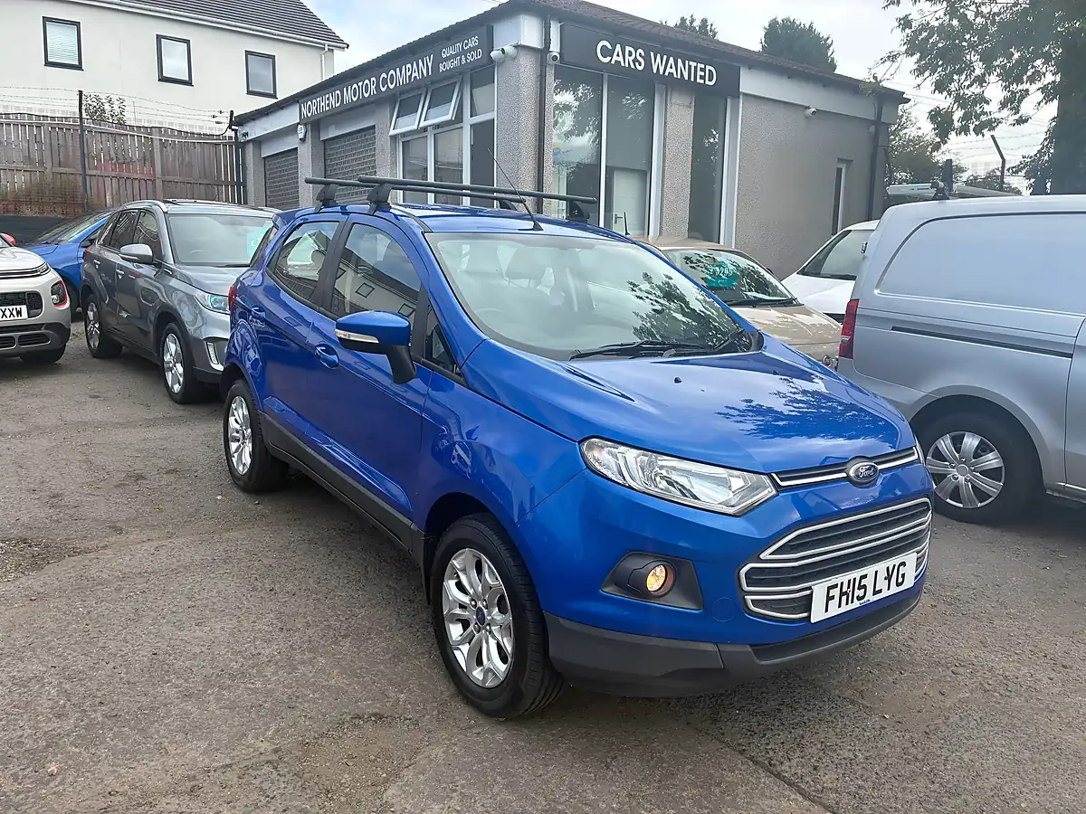 Used 2015 Ford Ecosport Zetec Blue - Interior and Exterior details 2