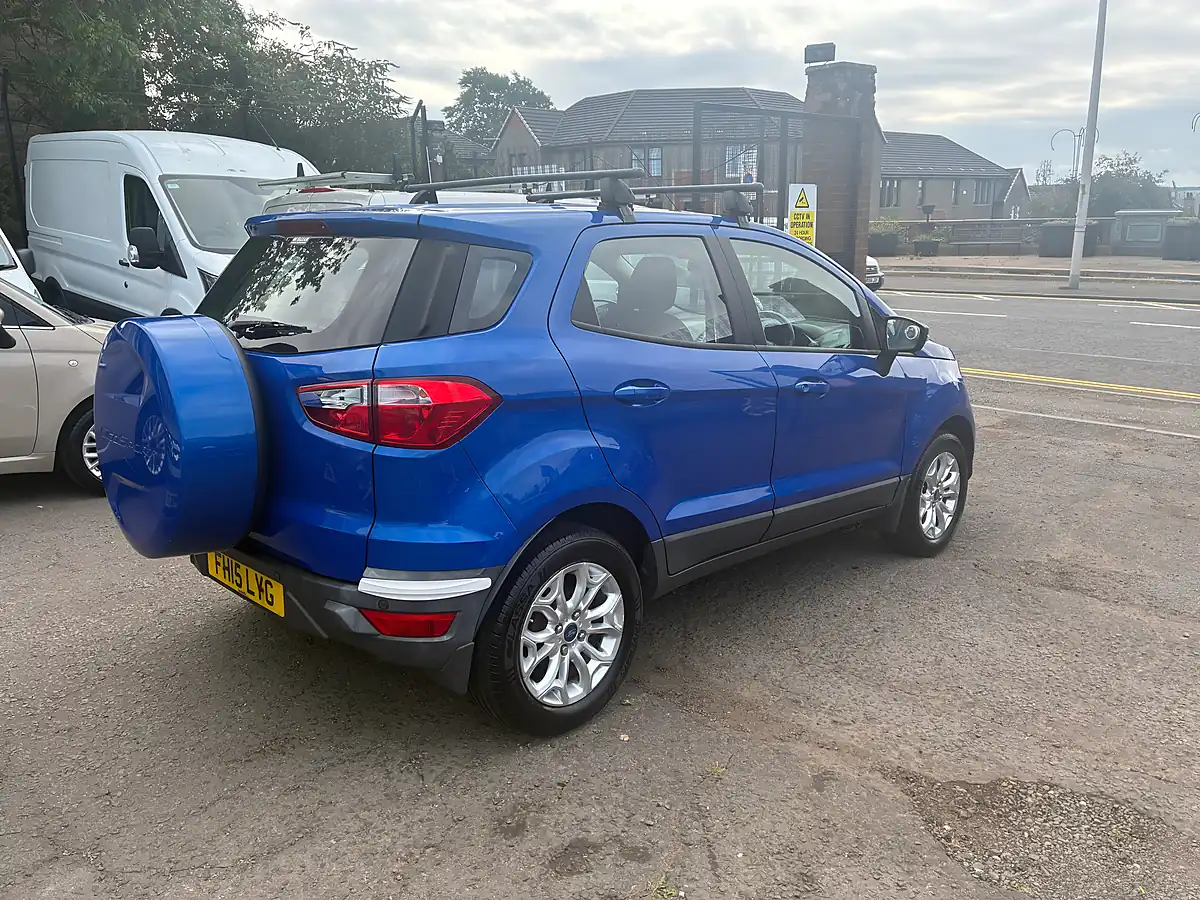 Used 2015 Ford Ecosport Zetec Blue - Interior and Exterior details 4