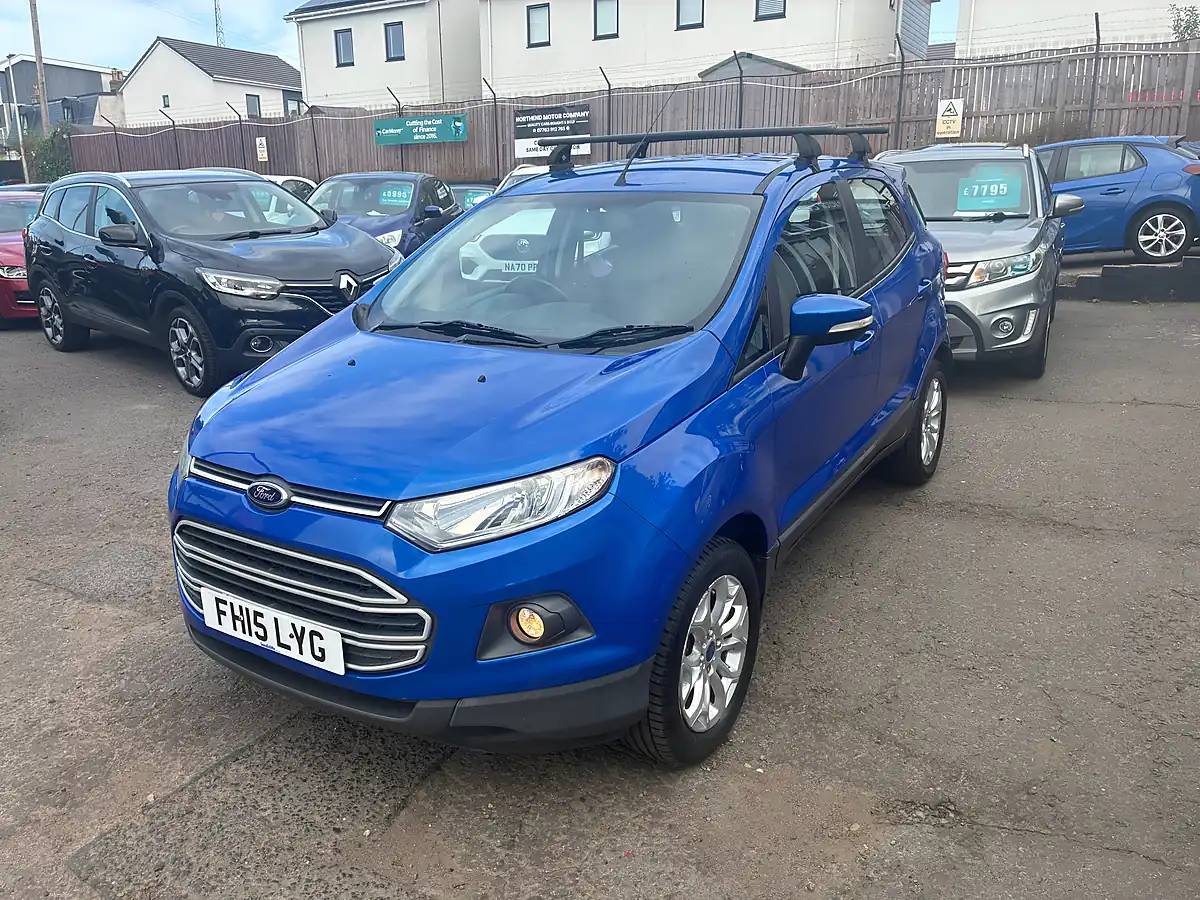 Used 2015 Ford Ecosport Zetec Blue - Interior and Exterior details 8